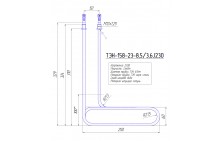 ТЭН Harvia ZSTM-260 3600 Вт для HGP22