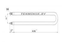 ТЭН-130A13/0.63S220-95A
