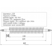 ТЭН воздушный с оребрением 2,5 кВт 600 мм 06.251