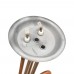 ТЭН RF 1500W, ИТА, медь, D92, М6, клеммы под разъем, L285мм, 220V, 10081 Eterna
