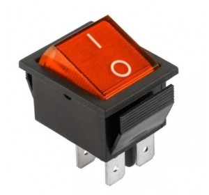 Выключатель одноклавишный 26*31 мм 66449