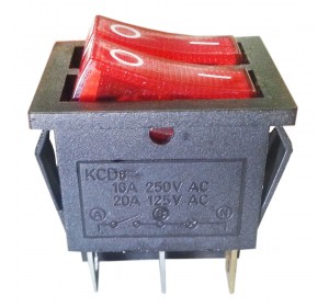 Выключатель двухклавишный (04) 66135