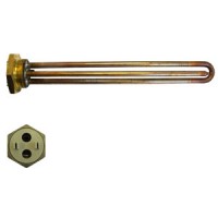 ТЭН 1500w резьба 1+1/4 (прямой) reco 