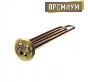 ТЭН RF64, 2,0 кВт (0,7+1,3), L 305мм, медь, PREMIUM, универсальный