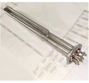Блок ТЭН EMR024 Ø 6,5 MM 45 CM 220-380V 9000 W